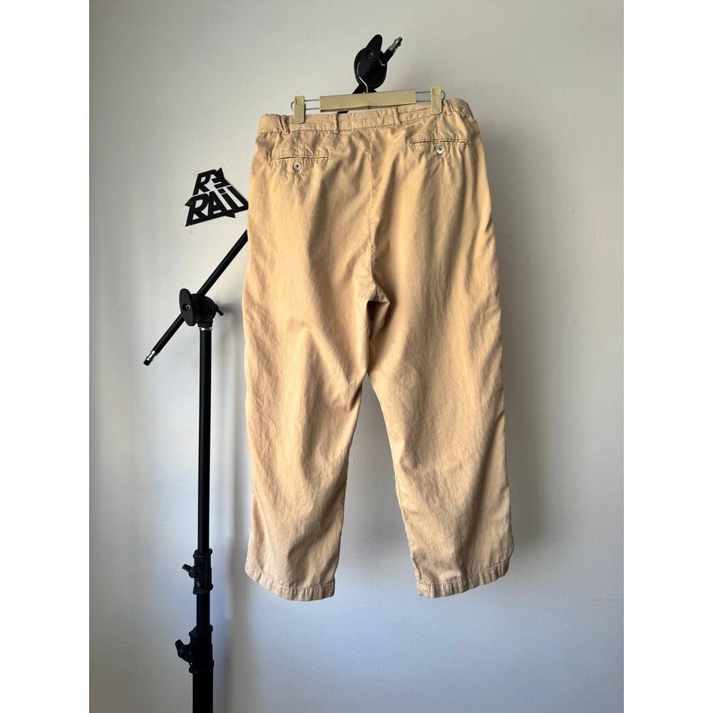Naissance Wide Cropped Boxy Pants Beige - Picture 2 of 7